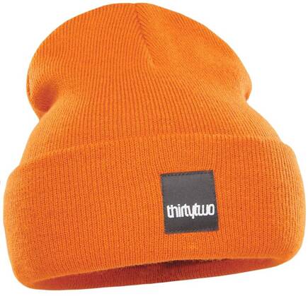 Czapka zimowa Thirty Two - Patch beanie (orange)