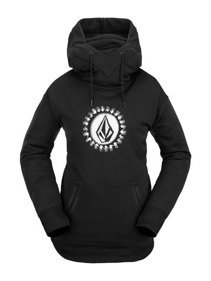 Damska bluza snowboardowa Volcom - Spring Shred HD (black)