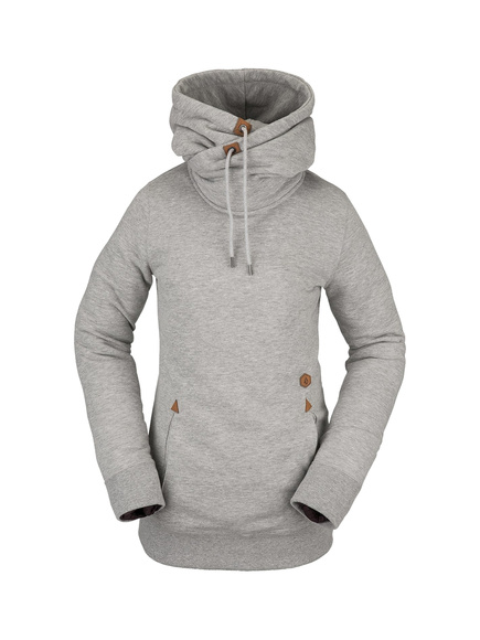 Damska bluza snowboardowa Volcom - Tower HD (heather grey)