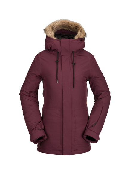 Damska kurtka snowboardowa Volcom - WMN Shadow Ins (merlot)