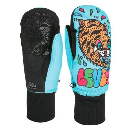 Damskie rękawice snowboardowe Level - Coral Mitt (tiffany)