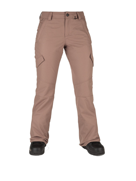 Damskie spodnie snowboardowe Volcom - Bridger Ins (coffee)