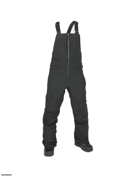 Damskie spodnie snowboardowe Volcom - Swift Bib Overall  (black)