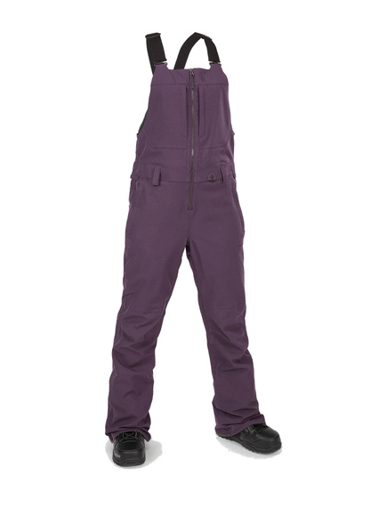 Damskie spodnie snowboardowe Volcom - Swift Bib Overall  (blackberry)