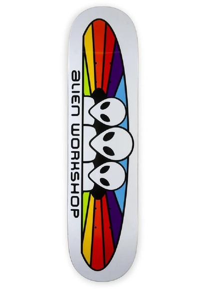 Deck Alien Workshop - Spectrum (white)