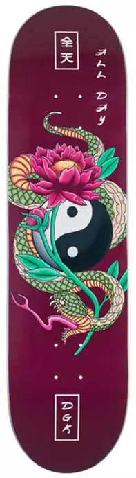 Deck DGK - Viper (burgundy)