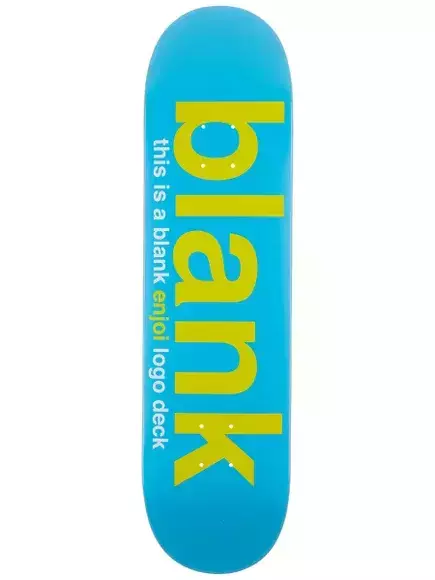 Deck Enjoi - Blank (blue)