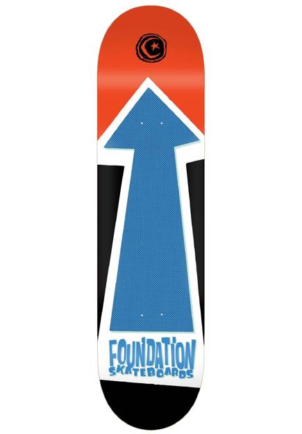 Deck Foundation - Arrow (red)