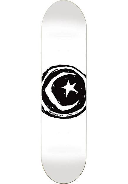 Deck Foundation - Star & Moon (white)