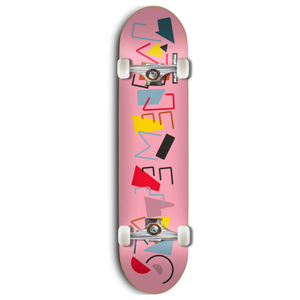 Deska Kompletna Skate Mental - Art Blocks Complete pink