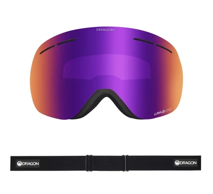 Gogle Dragon X1s - Icon Purple (LL purple Ion)