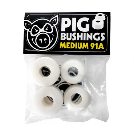 Gumki do trucków PIG - Bushings 91a Medium (white)