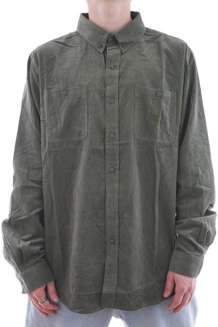 Koszula Theories - Utility Cord Shirt (Forest)