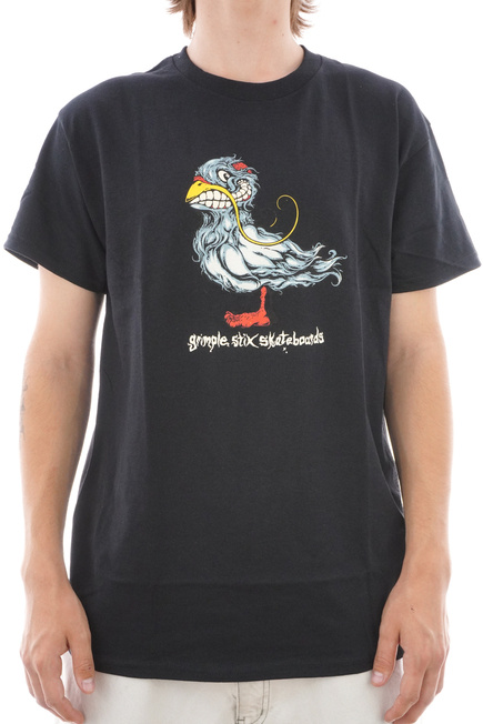 Koszulka Antihero - Grimple Pigeon (black/multi)