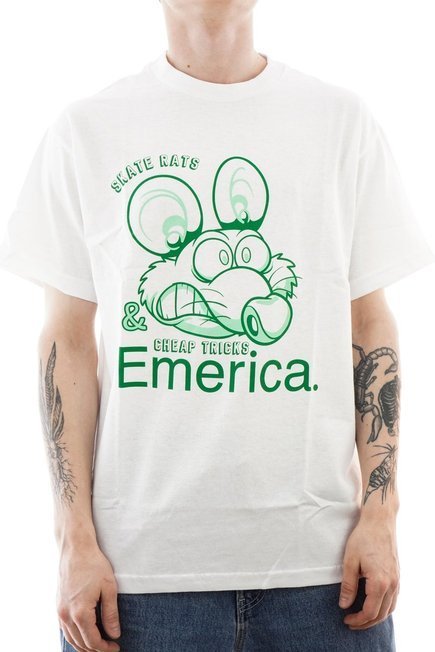 Koszulka Emerica - Skate Rat (white)