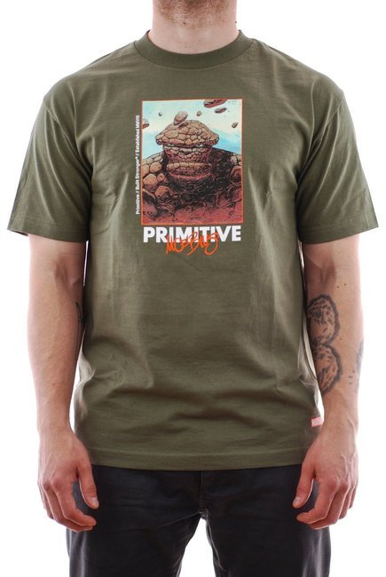 Koszulka Primitive x Marvel - Thing military green