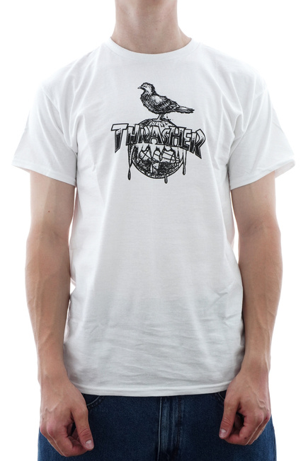 Koszulka Thrasher - Cover The Earth T-shirt (white)