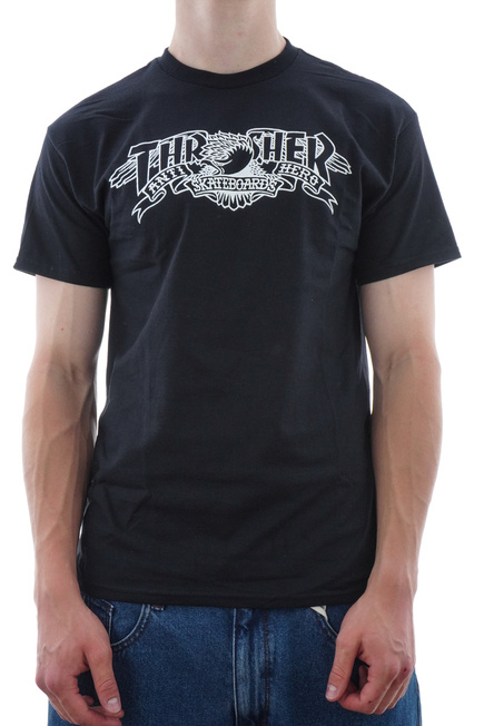 Koszulka Thrasher - Mag Banner T-shirt (black)