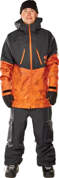 Kurtka snowboardowa ThirtyTwo - TM 3 (black/orange)