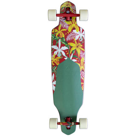 Longboard Dusters California - Channel Floret Complete Drop Through Longboard