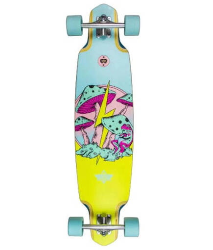 Longboard Dusters California -Fungi Longboard 38 (blue/yellow)