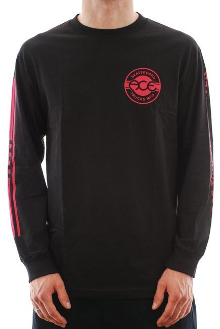 Longsleeve Ace - Retro Jersey Longsleeve black