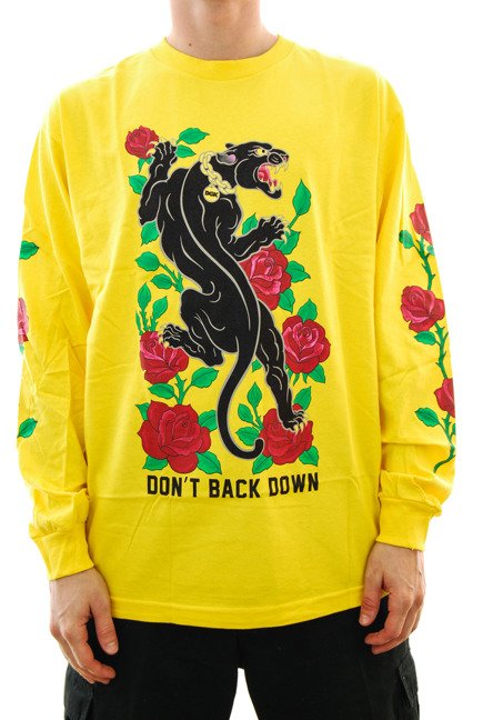 Longsleeve DGK -  Don't back down yellow