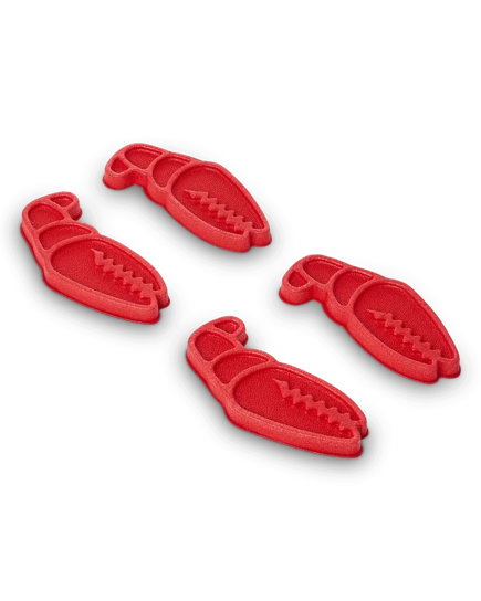 Pad antypoślizgowy Crab Grab - Mini Claws (red)