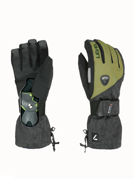 Rękawice snowboardowe Level - Fly (olive green)