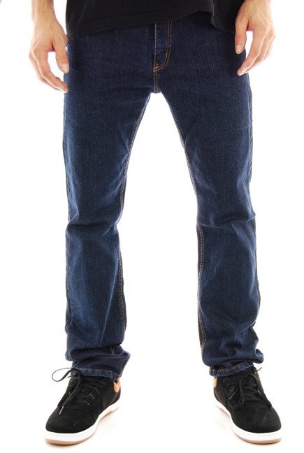 Spodnie Elade - Classic Regular navy denim