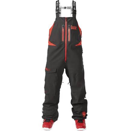 Spodnie snowboardowe ThirtyTwo - Spring Break Bib (red/black)