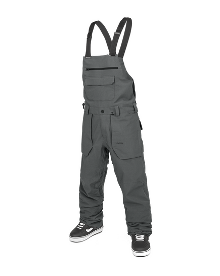 Spodnie snowboardowe Volcom - Roan BIB Overall (charcoal)