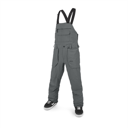 Spodnie snowboardowe Volcom - Roan BIB Overall (dark grey)