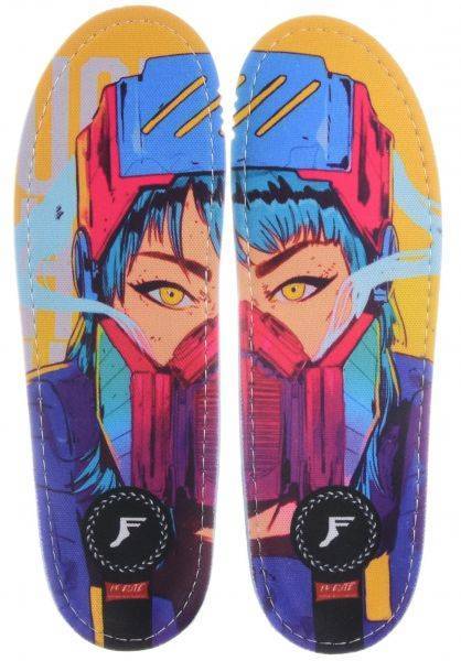 Wkładki do butów Footprint Insoles x Colours Diber Kato Cyber Girl (Gamechangers)