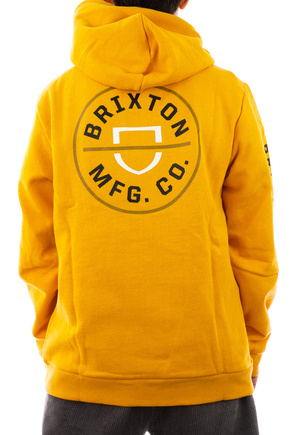 Bluza Brixton - Crest  (gold glow)