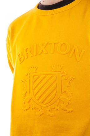 Bluza Brixton - Lion Crest Crew (golden glow)