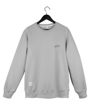 Bluza Elade - Crewneck handwritten mini logo (light grey)