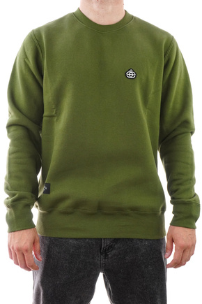 Bluza Elade - Crewneck icon mini logo (olive)