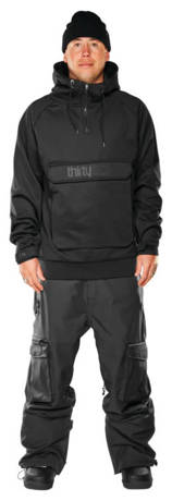 Bluza snowboardowa ThirtyTwo - Double Tech hoodie (black)