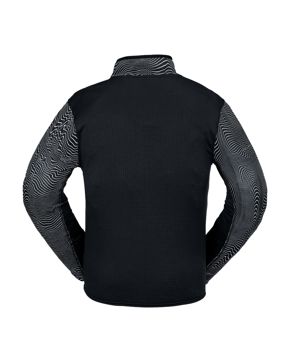 Bluza snowboardowa Volcom - Gridlock Mock Neck (black print)