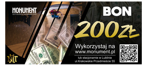 Bon towarowy na 200zł