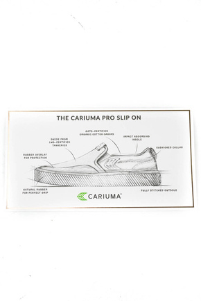 Buty Cariuma -  Slip On Skate Pro all black