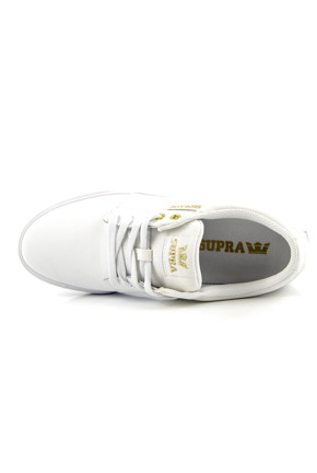 Buty Supra - Stacks Vulc II (white/gold white)