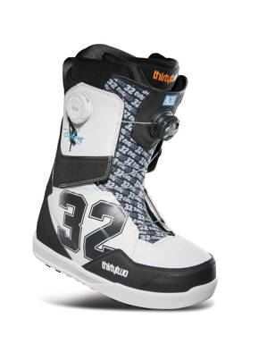 Buty snowboardowe ThirtyTwo - Lashed Double Boa x Zepp Powell (white/black)