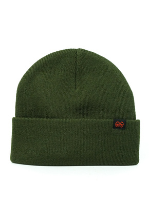 Czapka Beanie Krooked - Eyes Clip (olive)