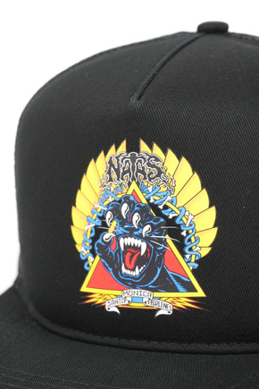 Czapka z Daszkiem Santa Cruz - Natas Screaming Panther Cap (black)