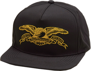 Czapka z daszkiem Antihero - Basic Eagle (black/mustard)