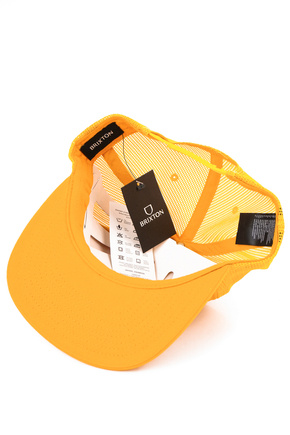 Czapka z daszkiem BRIXTON - Fixer Mp Mesh Cap (golden glow/golden glow)