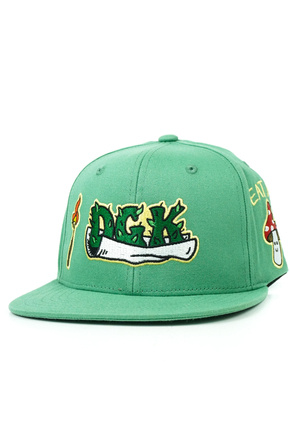 Czapka z daszkiem DGK - Chaos Snapback (green)