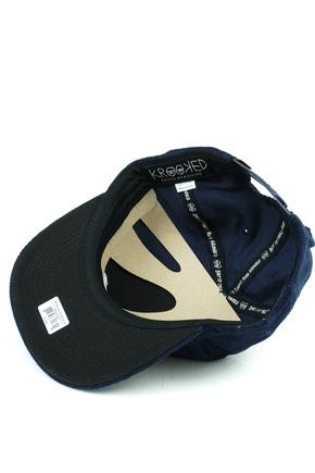 Czapka z daszkiem Krooked - Skateboardin (navy)